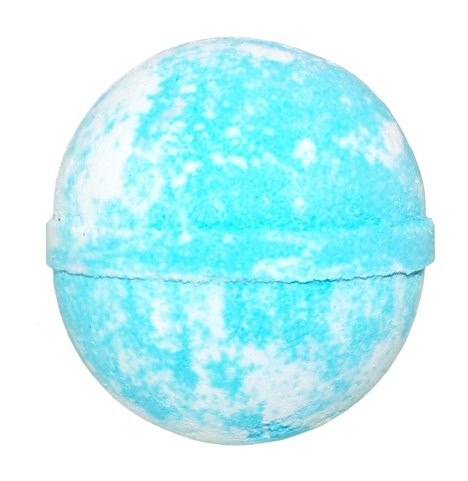 -1-Angel Delight Bath Bomb - Blue & White-1