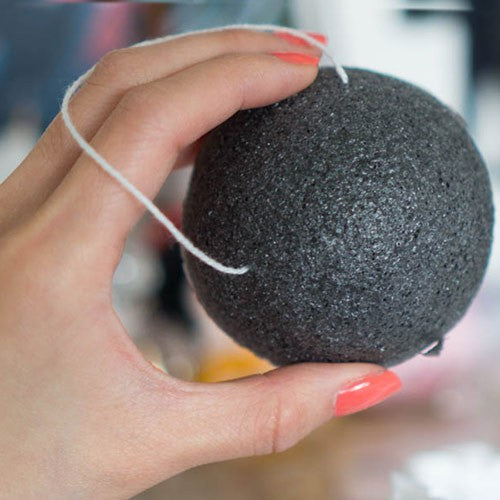 -1-Konjac Sponge - Charcoal-1