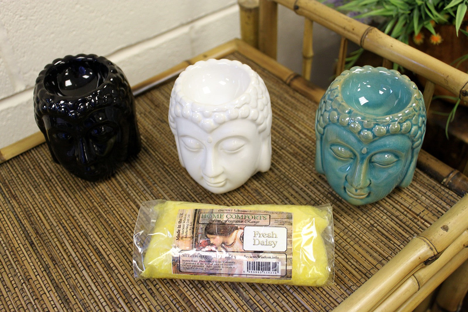 -2-Buddha Oil Burner - Blue-2