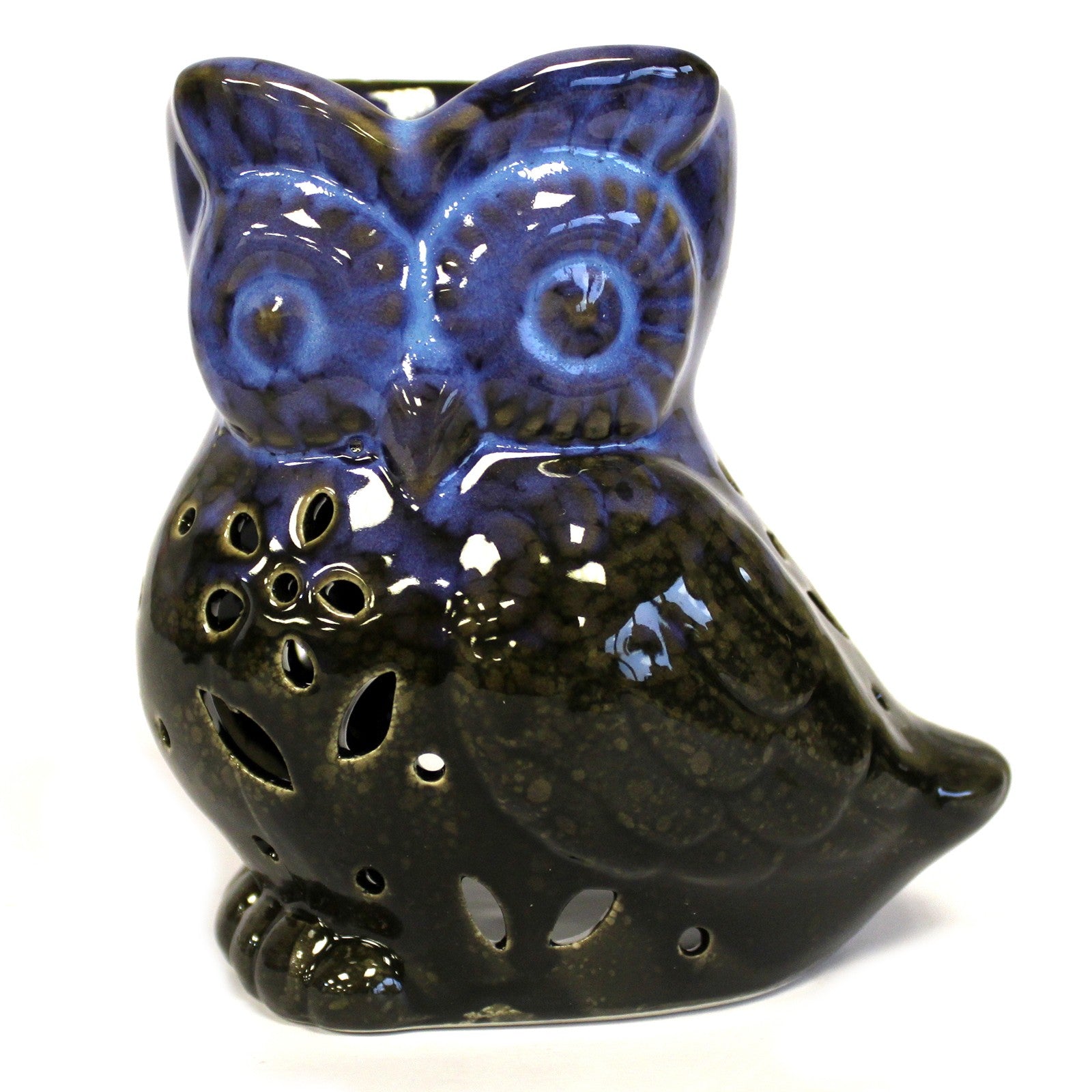 -3-Classic Rustic Oil Burner - Owl Side-on (assorted)-3