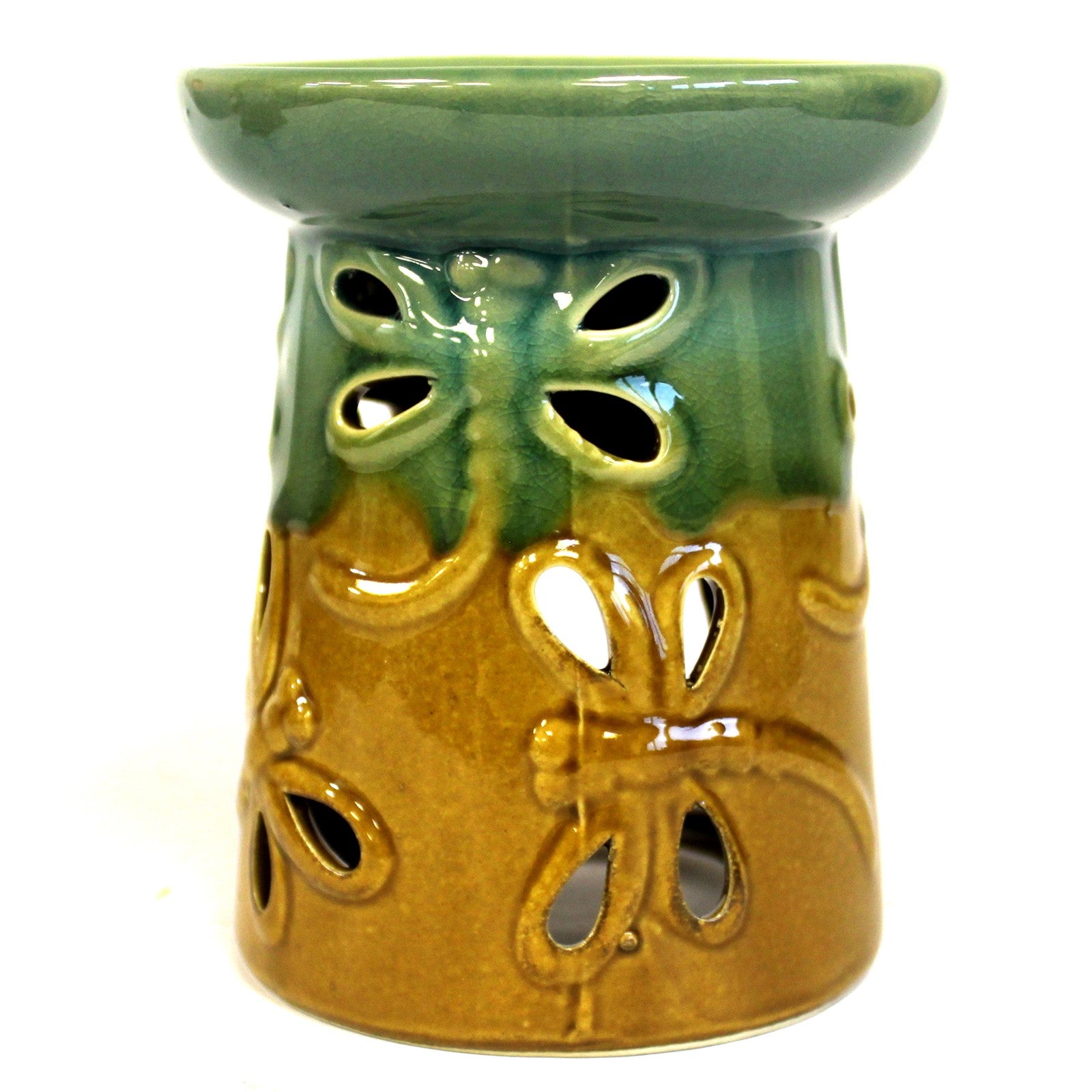 -2-Classic Rustic Oil Burner - Dragonfly (assorted)-2