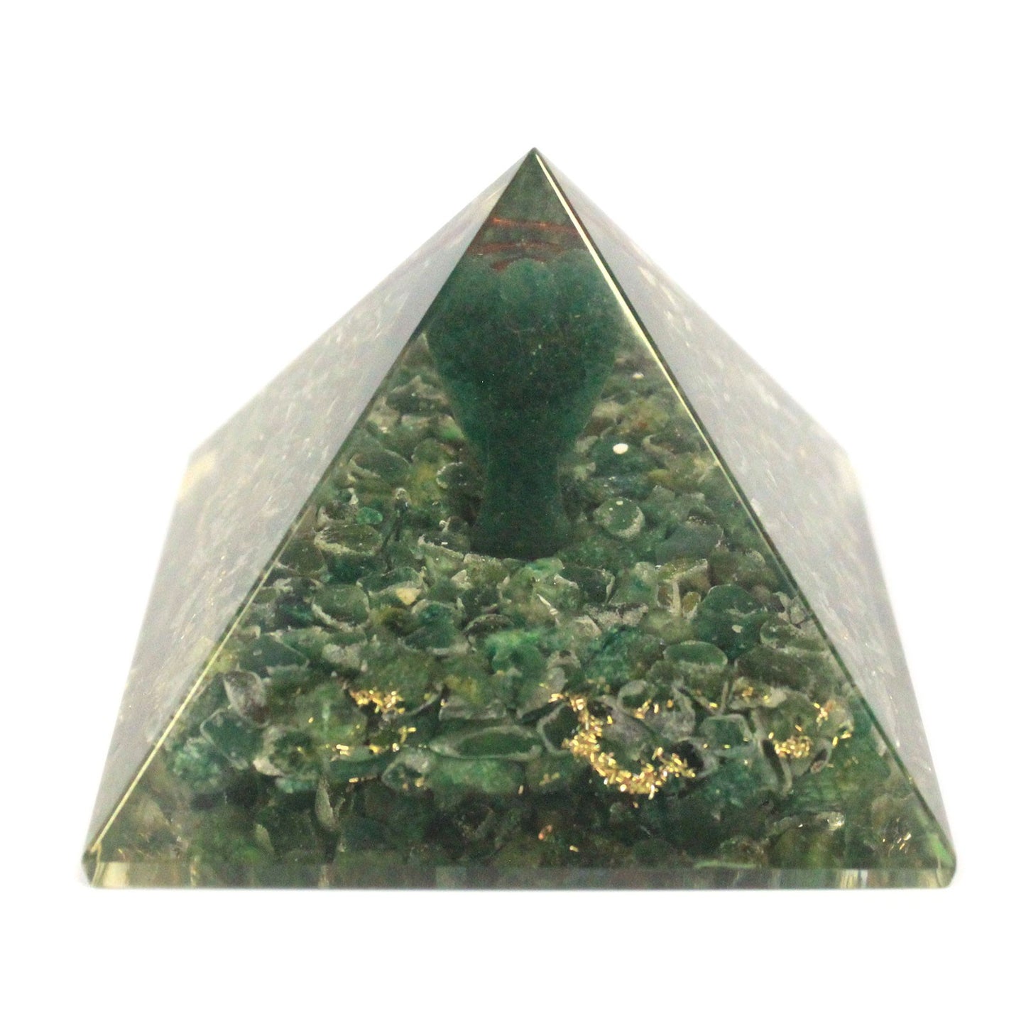 -1-Lrg Orgonite Pyramid 70mm - Angel-1