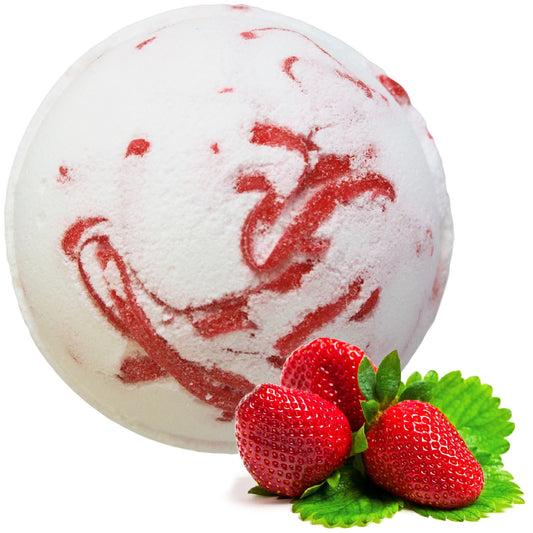 --Tropical Paradise Coco Bath Bomb - Strawberry-