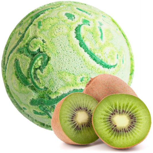 --Tropical Paradise Coco Bath Bomb - Kiwi Fruit-