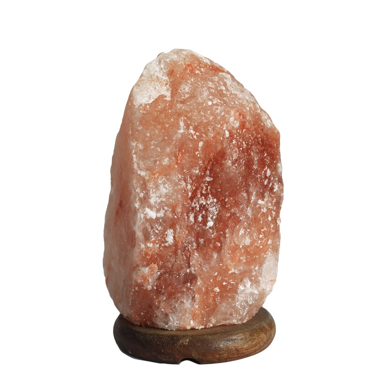 --Quality Natural Salt Lamp - & Base apx 2-3kg-