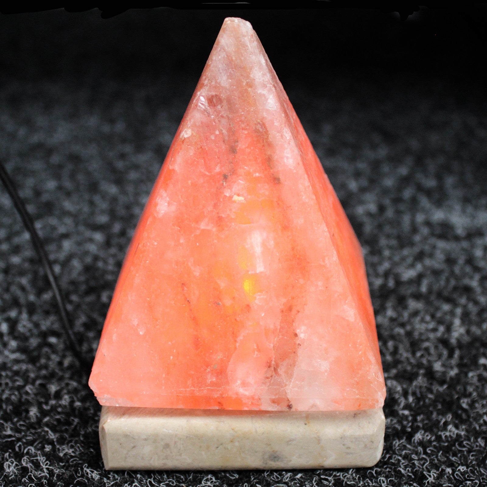 -1-Quality USB Pyramid Salt Lamp - 9 cm (single)-1