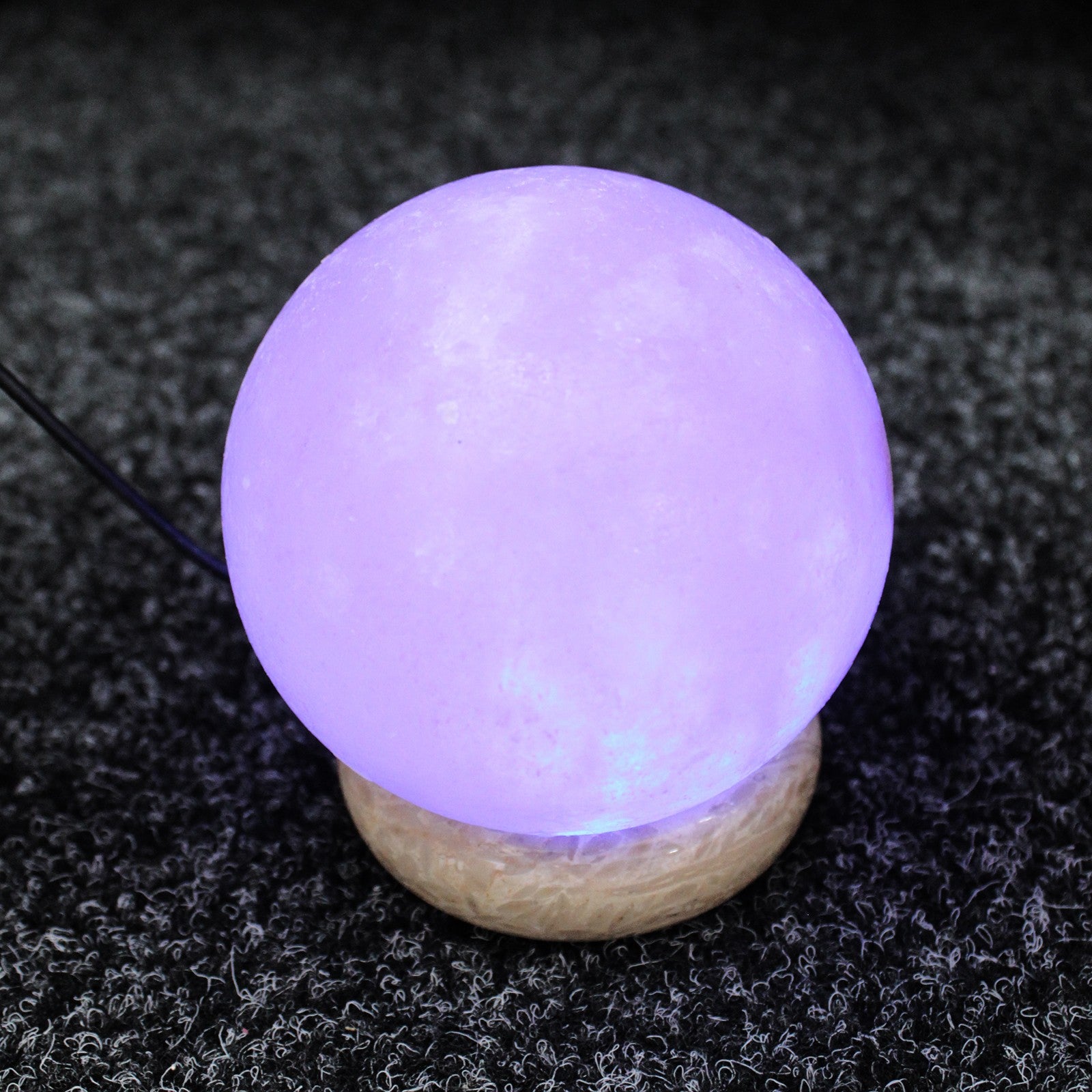 -2-Quality USB Ball Salt Lamp - 8 cm (multi)-2