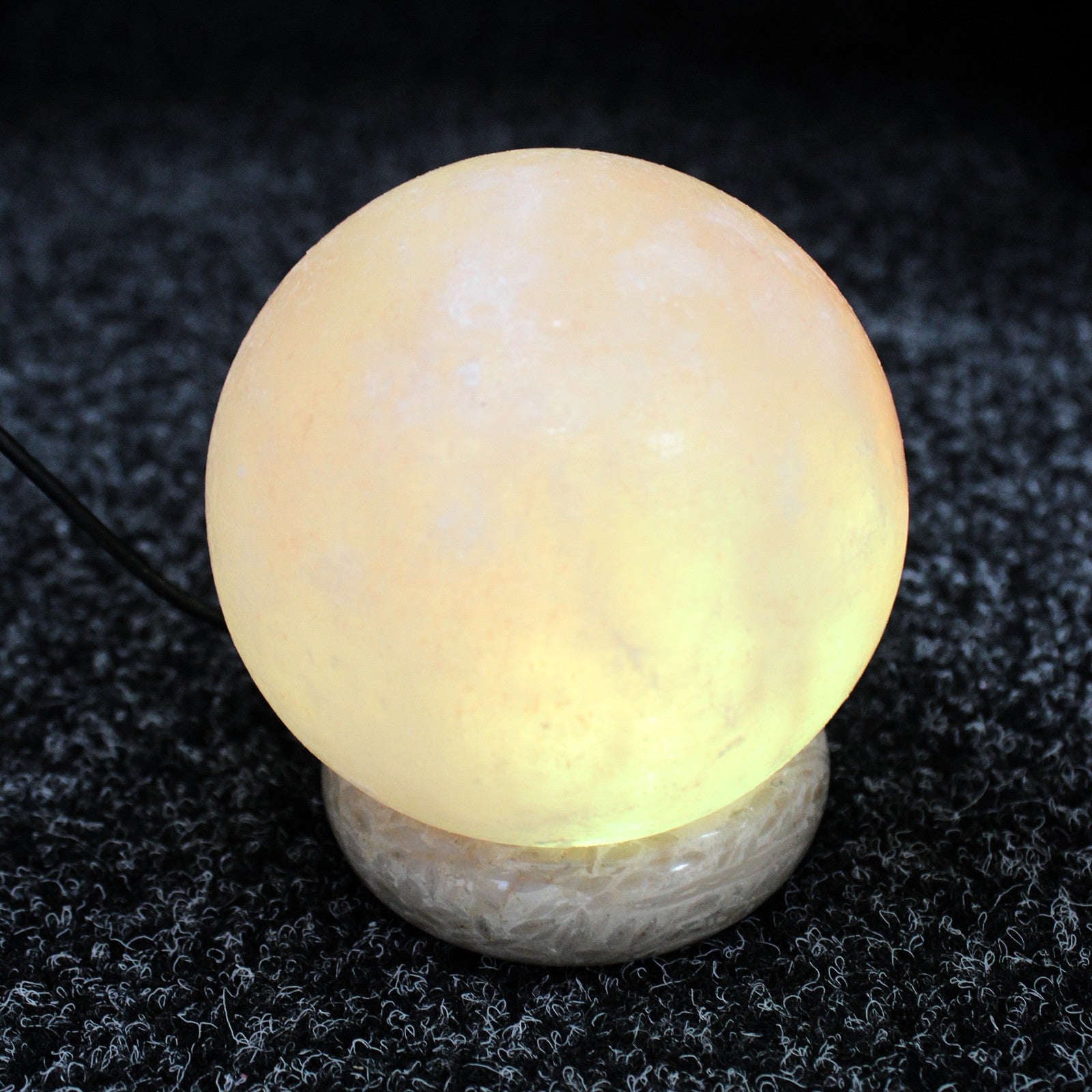 -3-Quality USB Ball Salt Lamp - 8 cm (multi)-3