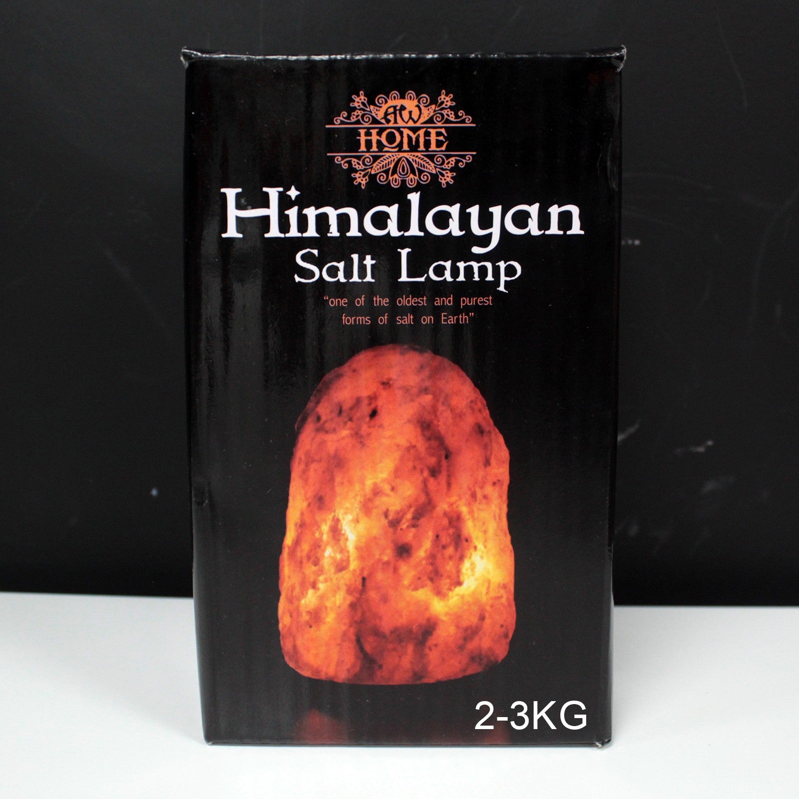 -1-Quality Natural Salt Lamp - & Base apx 2-3kg-1