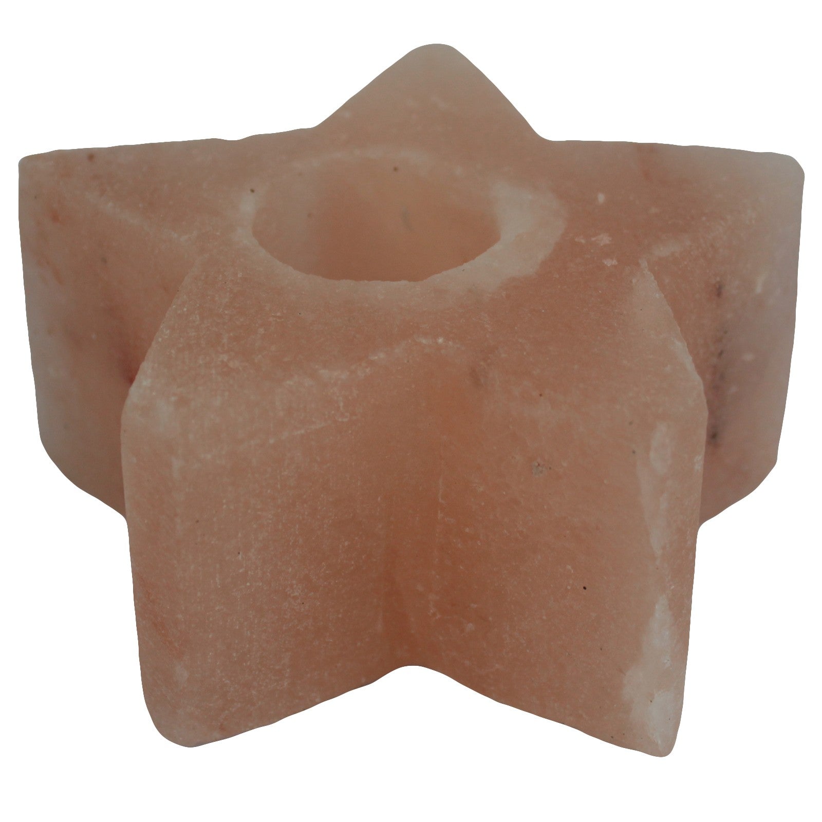 --Salt Candle Holder - Star-