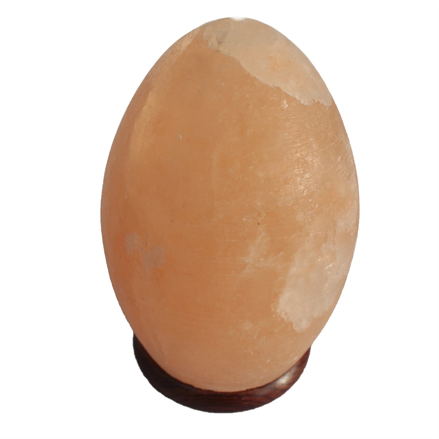 --Salt Lamp Egg - Wooden Base-