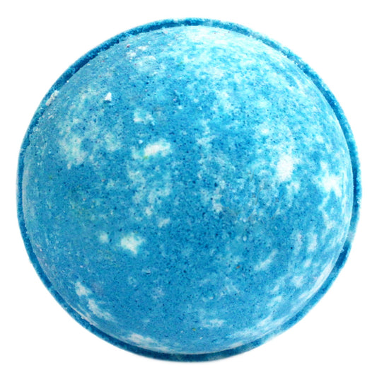 --Angel Delight Bath Bomb - Blue & White-