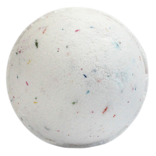 --Tutti Fruiti Bath Bomb - White & Multi-