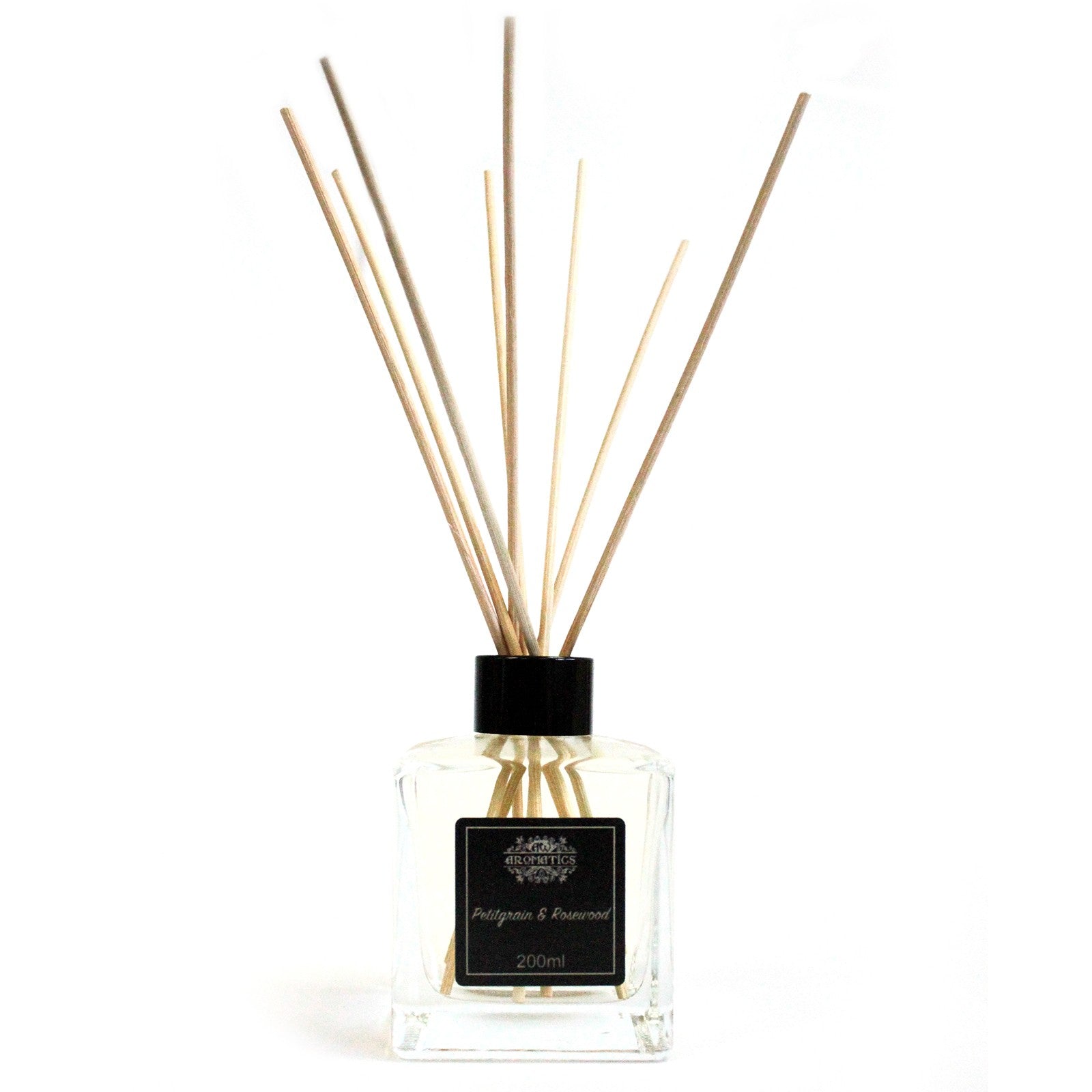 -1-200ml Petitgrain & Rosewood Essential Oil Reed Diffuser-1