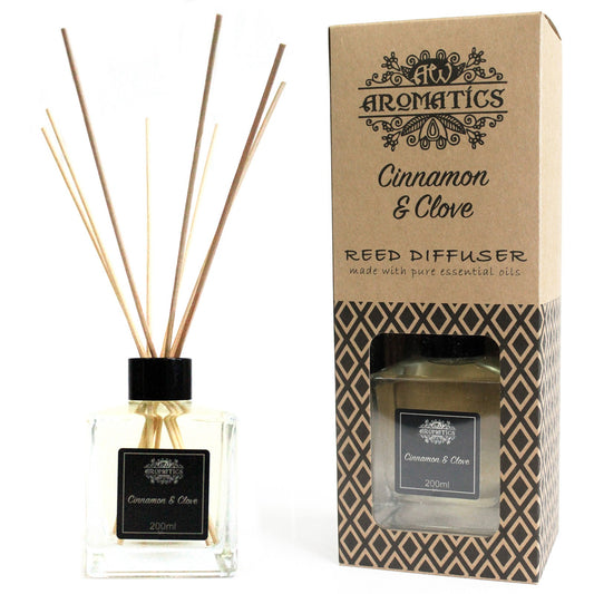 --200ml Cinnamon & Clove Essential Oil Reed Diffuser-