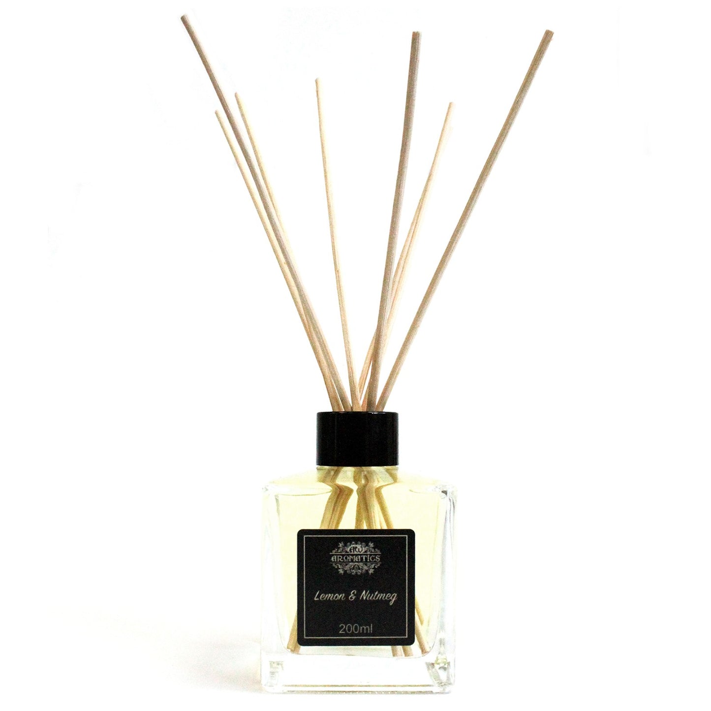 -1-200ml Lemon & Nutmeg Essential Oil Reed Diffuser-1