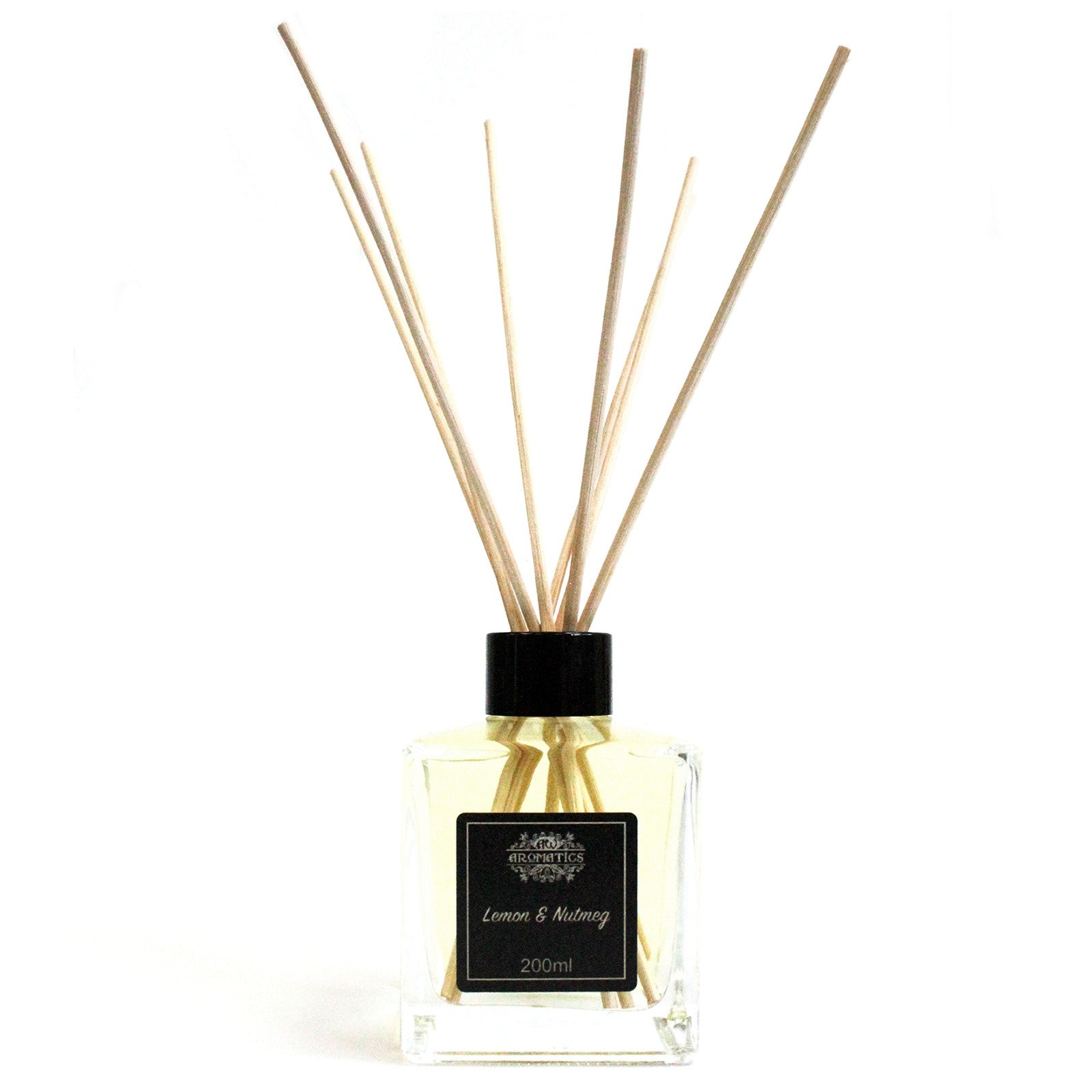 -1-200ml Lemon & Nutmeg Essential Oil Reed Diffuser-1