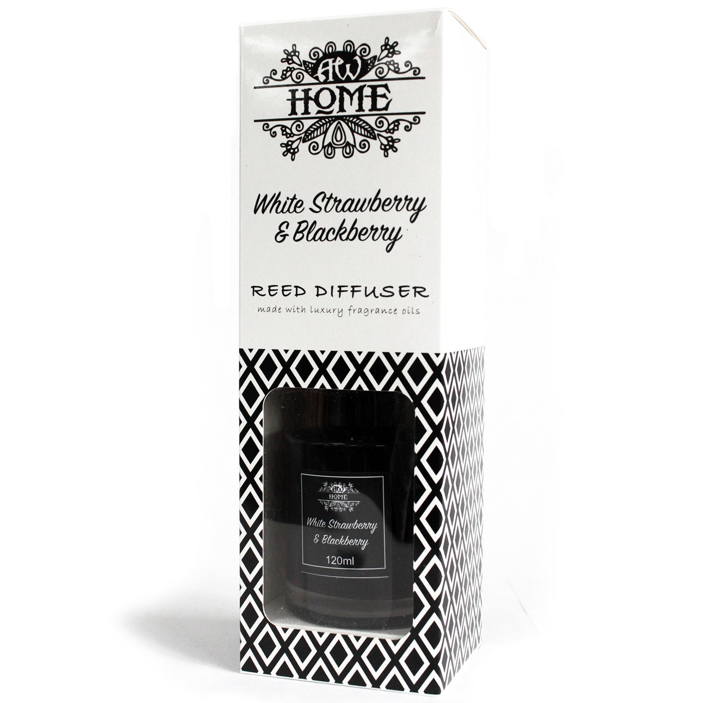 -2-120ml Reed Diffuser - White Strawberry & Blackberry-2