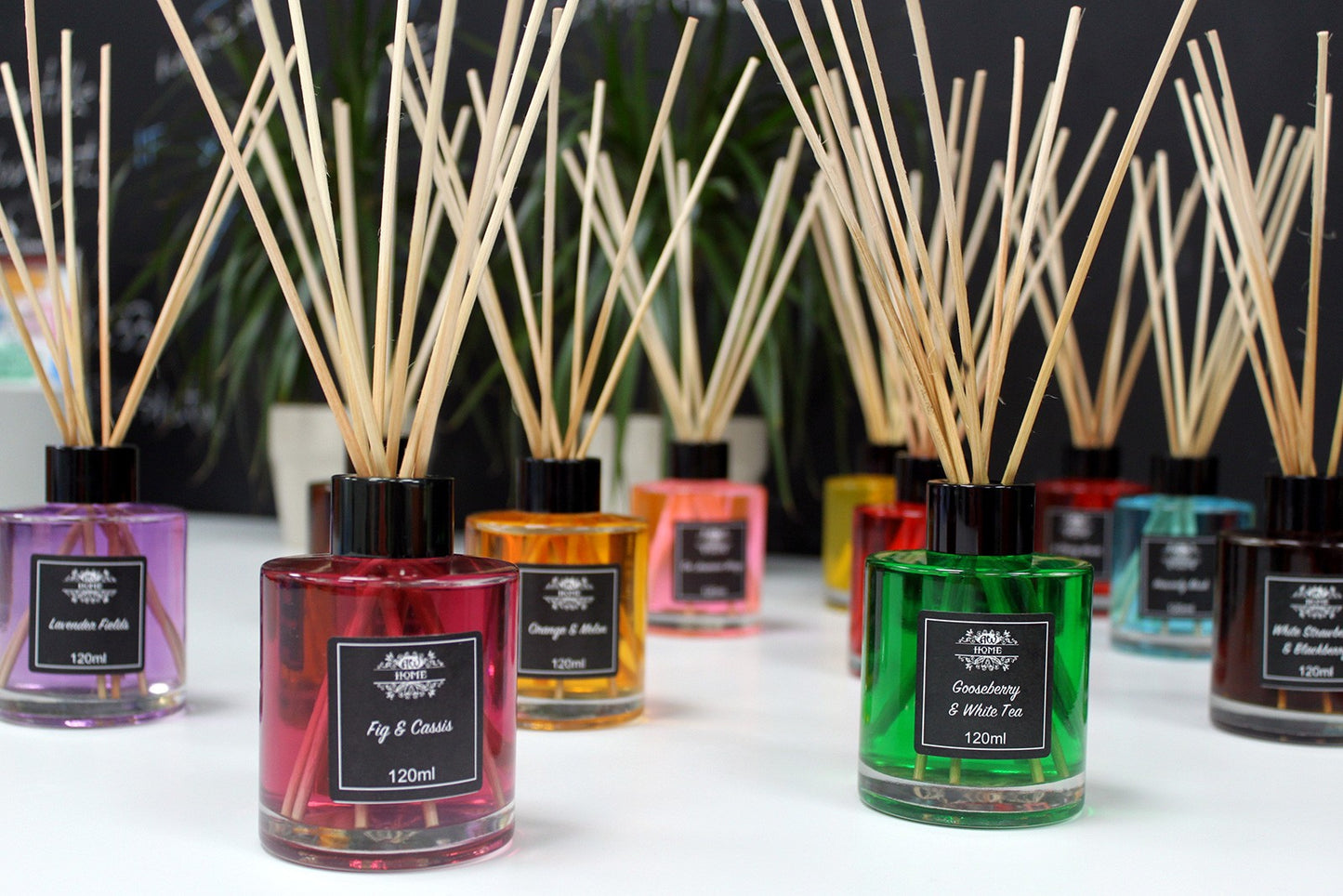 -3-120ml Reed Diffuser - White Strawberry & Blackberry-3