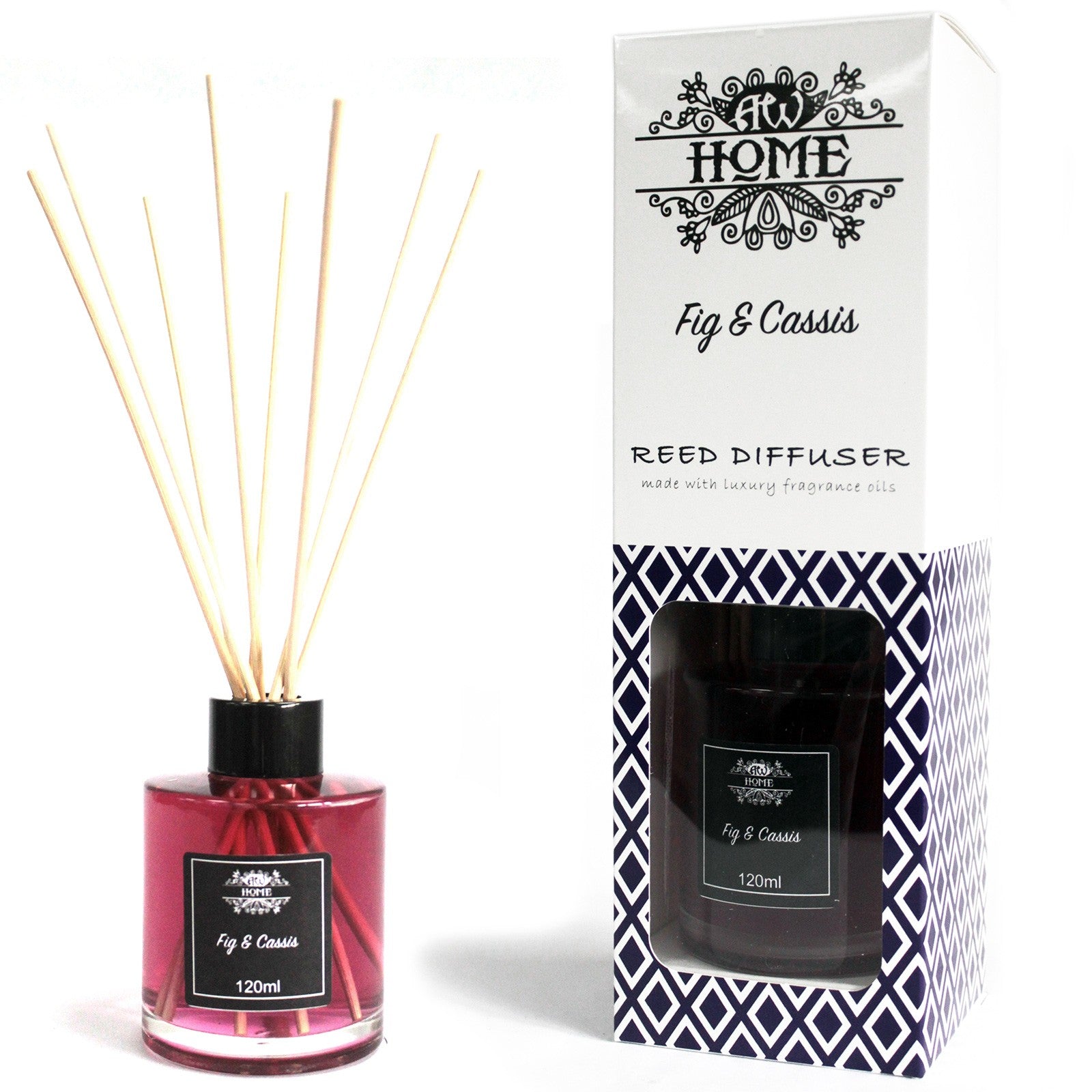 --120ml Reed Diffuser - Fig & Cassis-