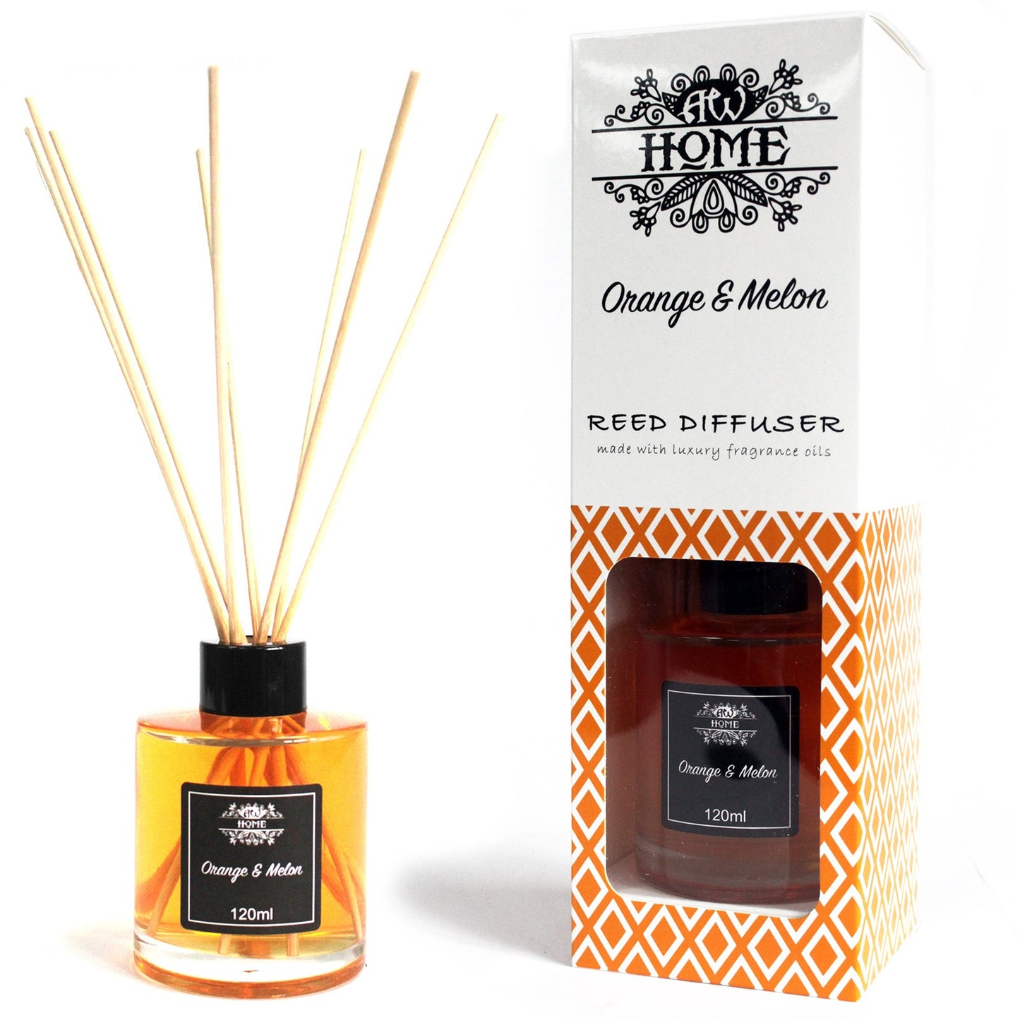 --120ml Reed Diffuser - Orange & Melon-