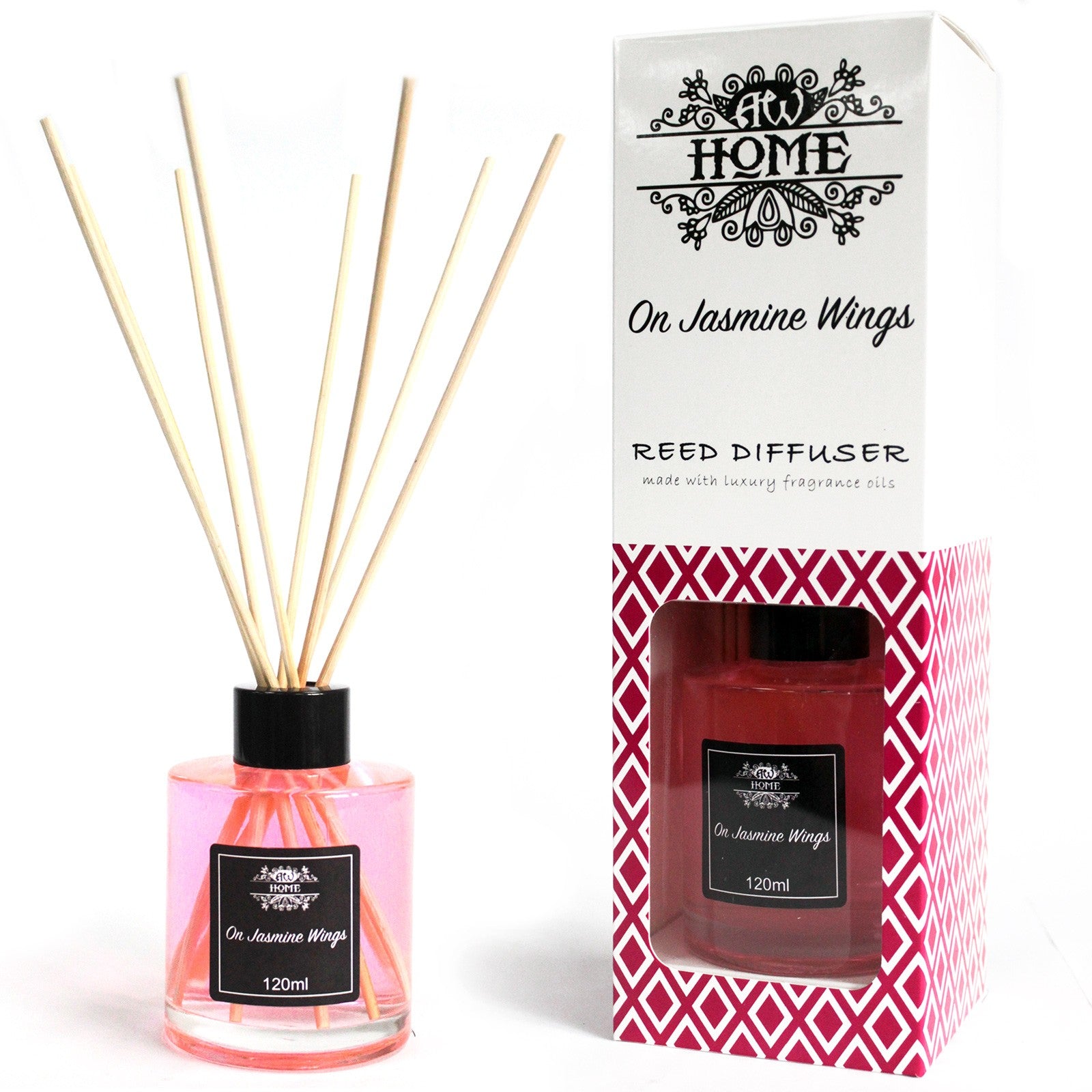 --120ml Reed Diffuser - On Jasmine Wings-