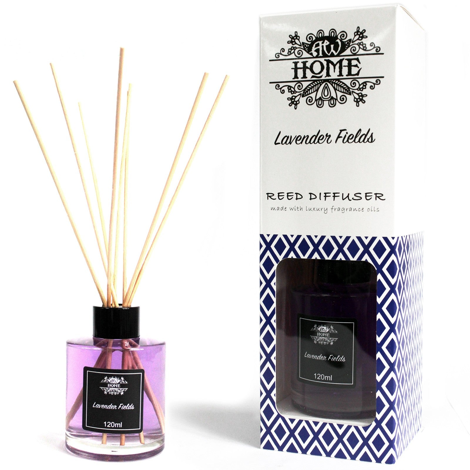 --120ml Reed Diffuser - Lavender Fields-