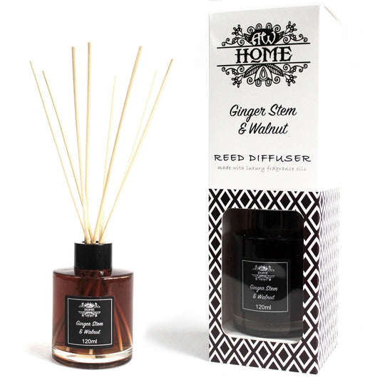 --120ml Reed Diffuser - Ginger Stem & Walnut-