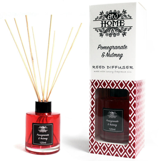 --120ml Reed Diffuser -  Pomegranate & Nutmeg-