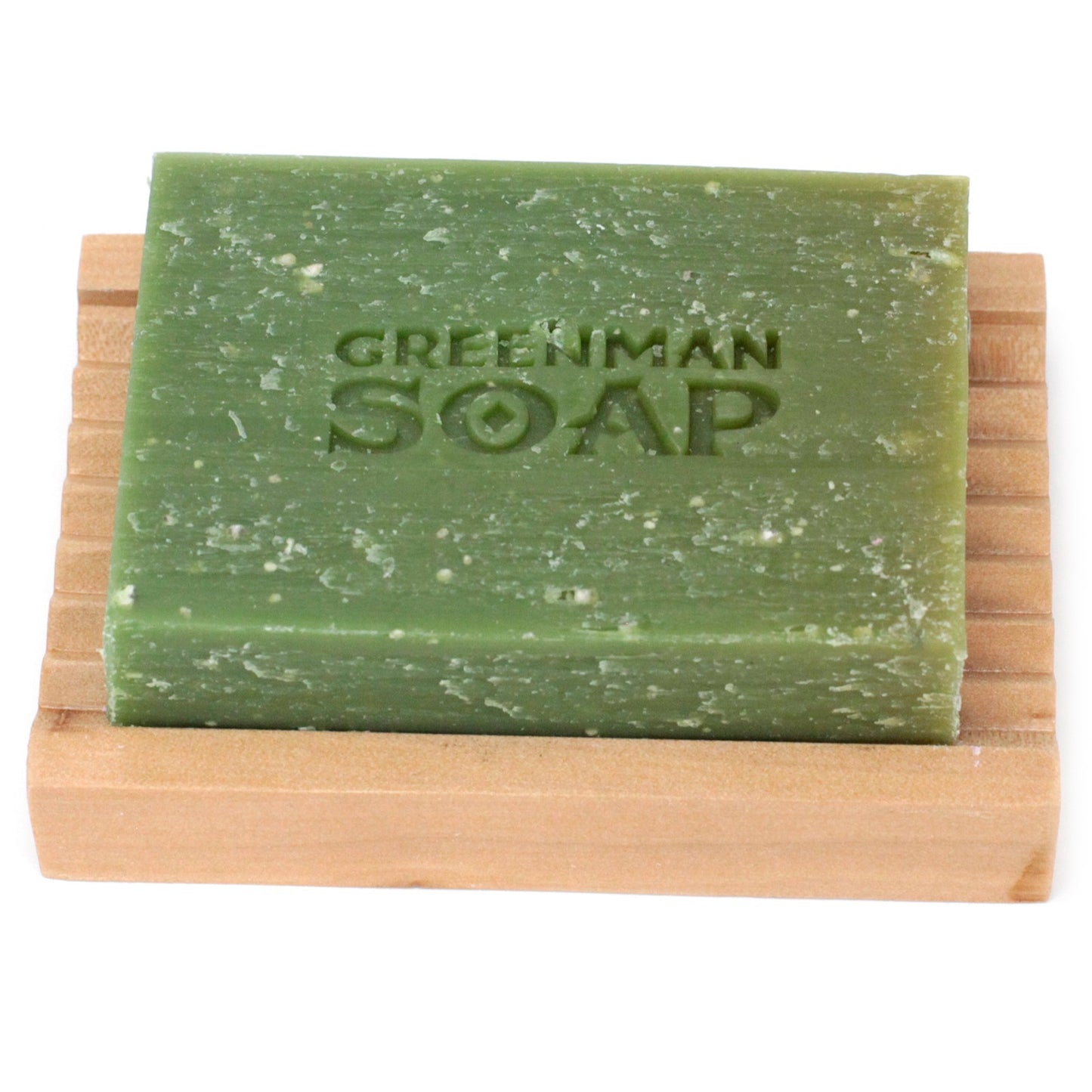 -2-Greenman Soap Slice 100g - Gardener's Scrub-2