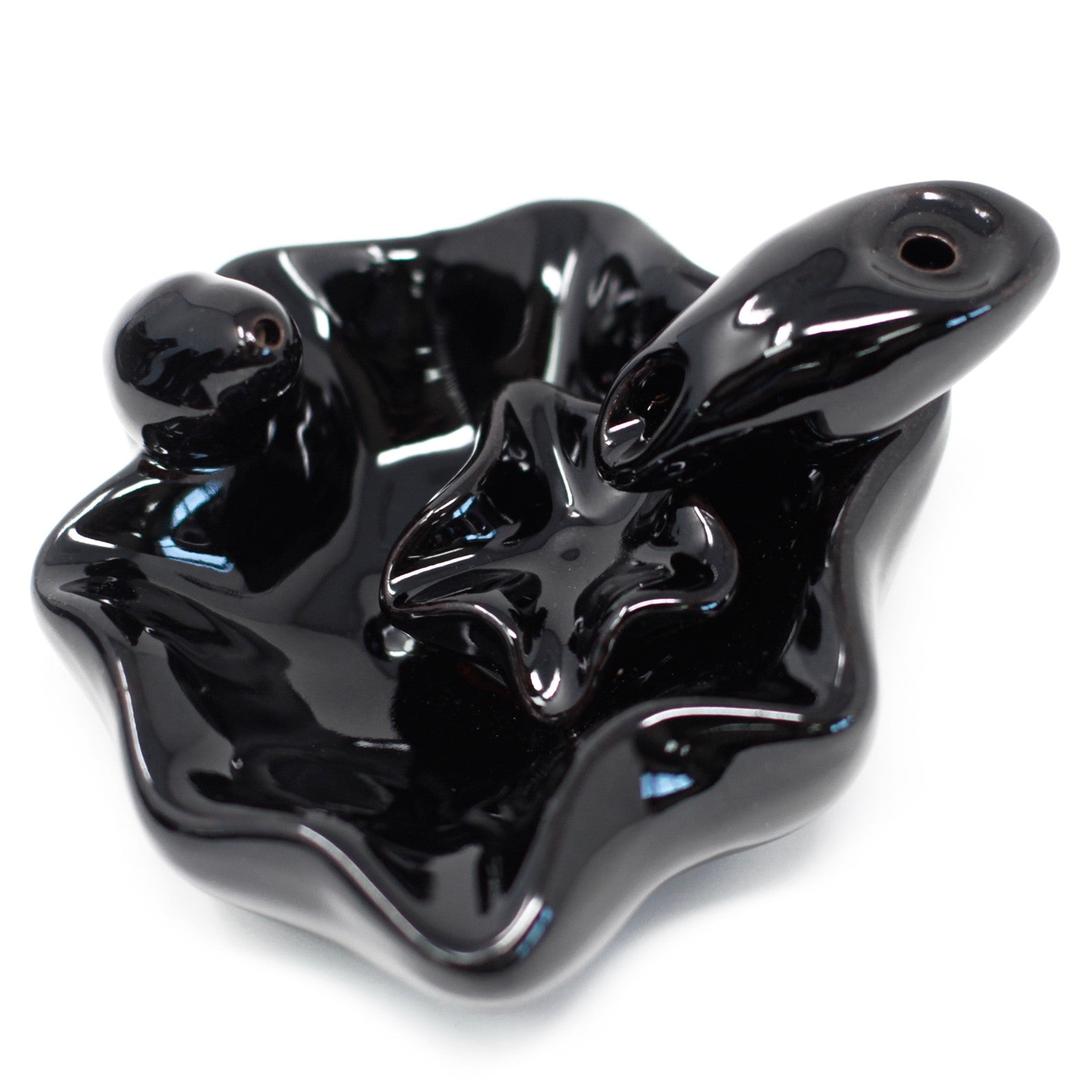 --Back Flow Incense Burner - Large Pools to Pools-