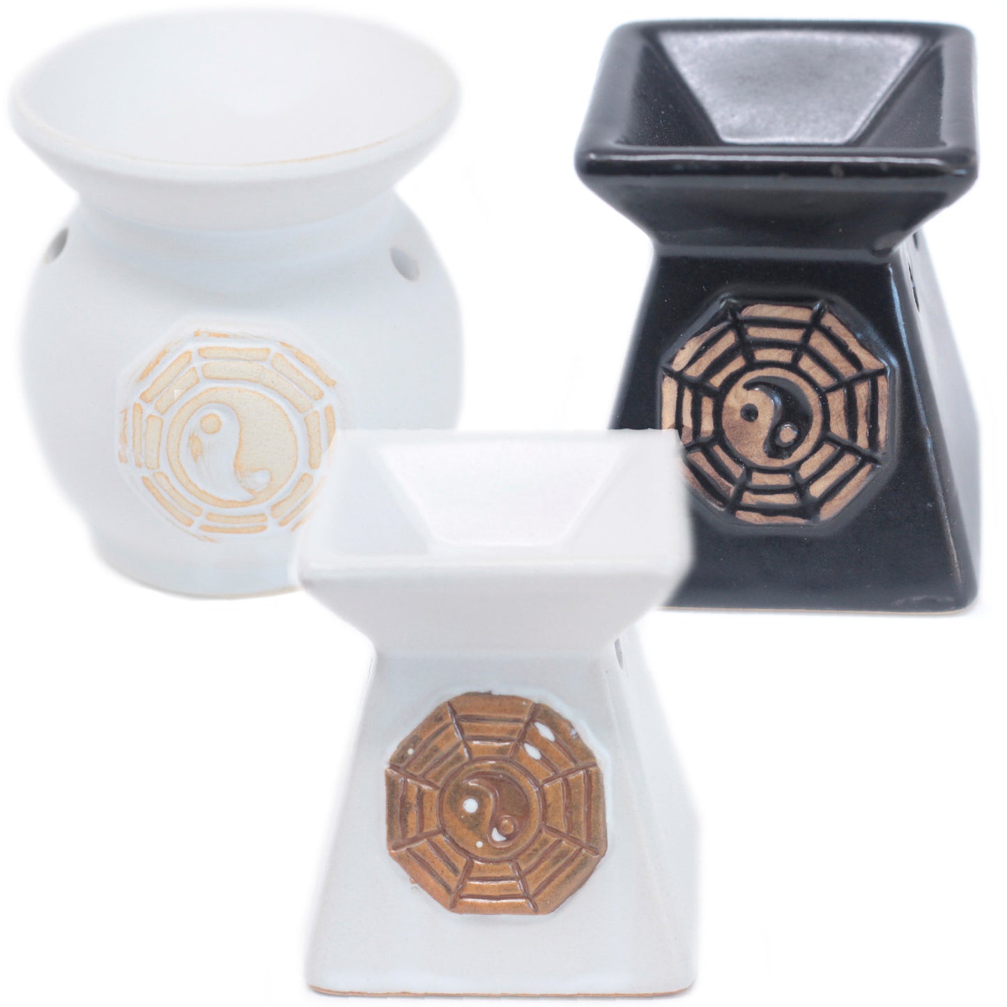 --ClassicYin Yang Oil Burners (aast)-