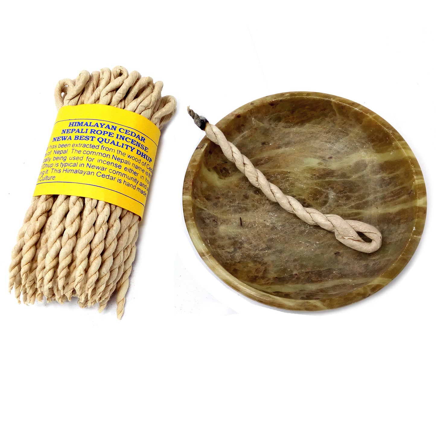 -2-Pure Herbs Cedar Rope Incense-2