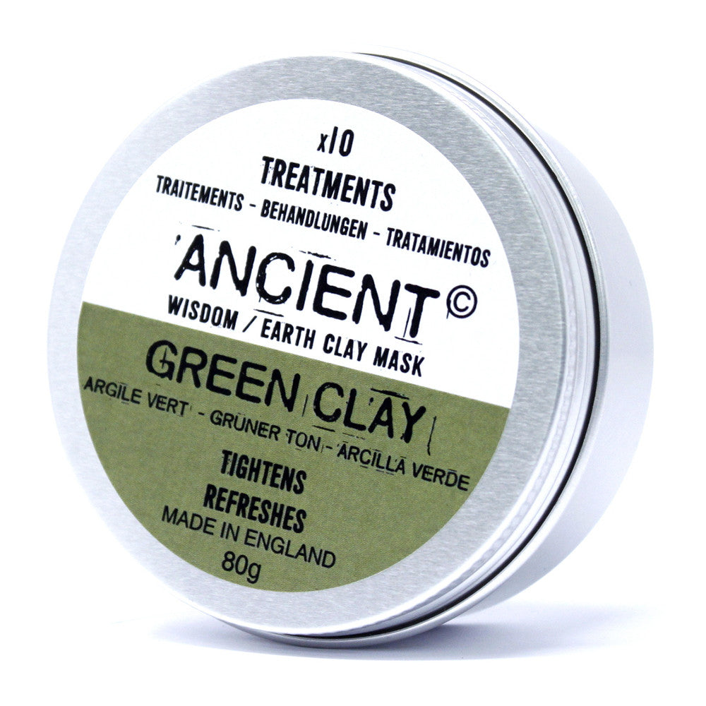 --Green Clay Face Mask 80g-