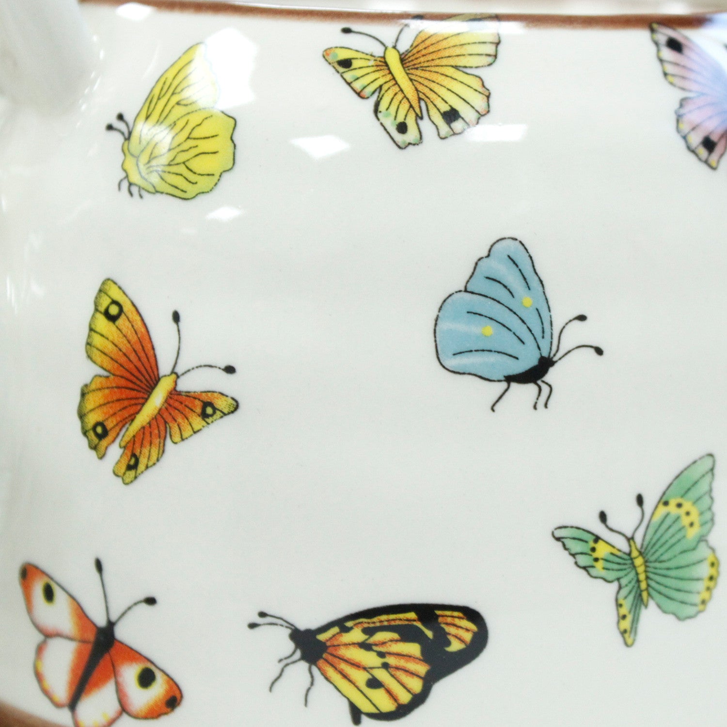 -3-Herbal Teapot Set - Butterflies-3