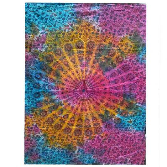 --Cotton Wall Art - Round Mandala-