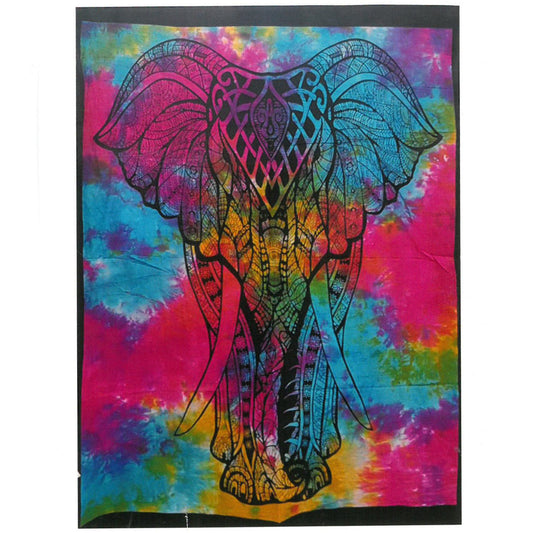 --Cotton Wall Art - Elephant-