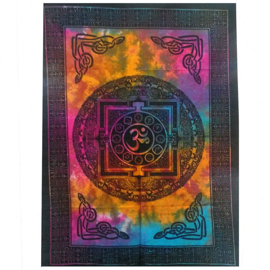 --Cotton Wall Art - Sacred OM-