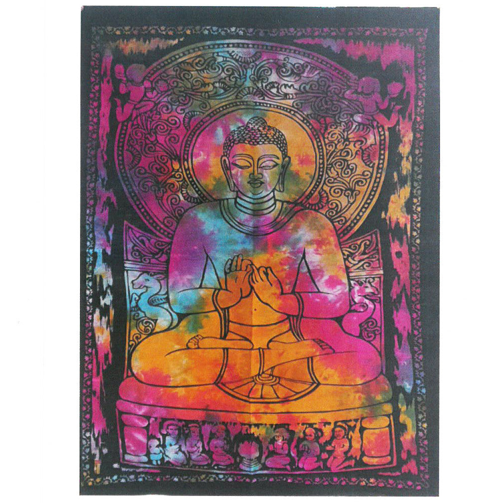 --Cotton Wall Art - Peaceful Buddha-