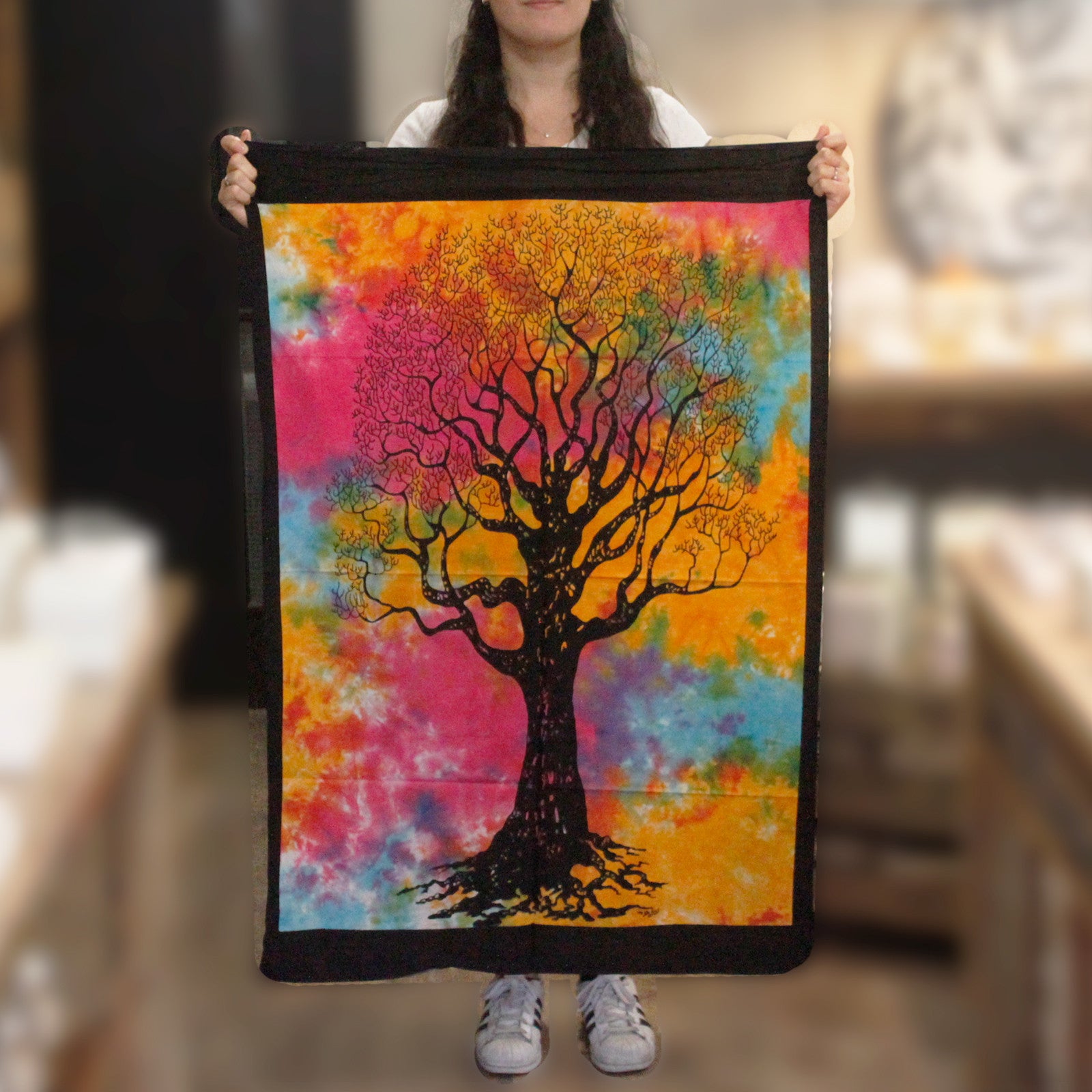 -1-Cotton Wall Art - Tree of Strength-1