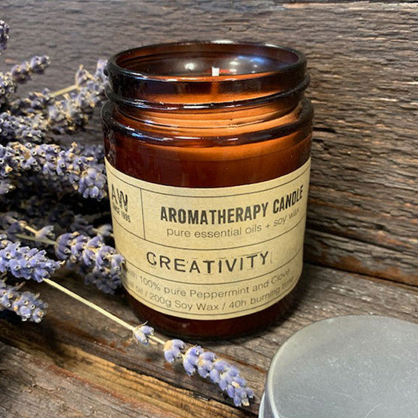 --Aromatherapy Candle - Creativity-