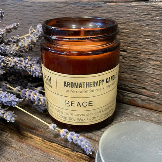 --Aromatherapy Candle - Peace-