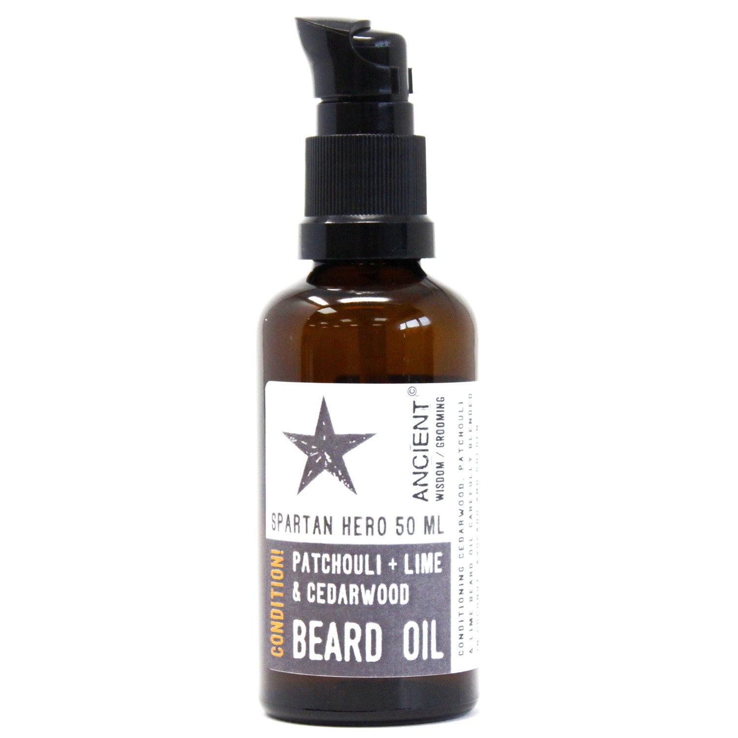 --50ml Beard Oil - Spartan Hero - Condition!-