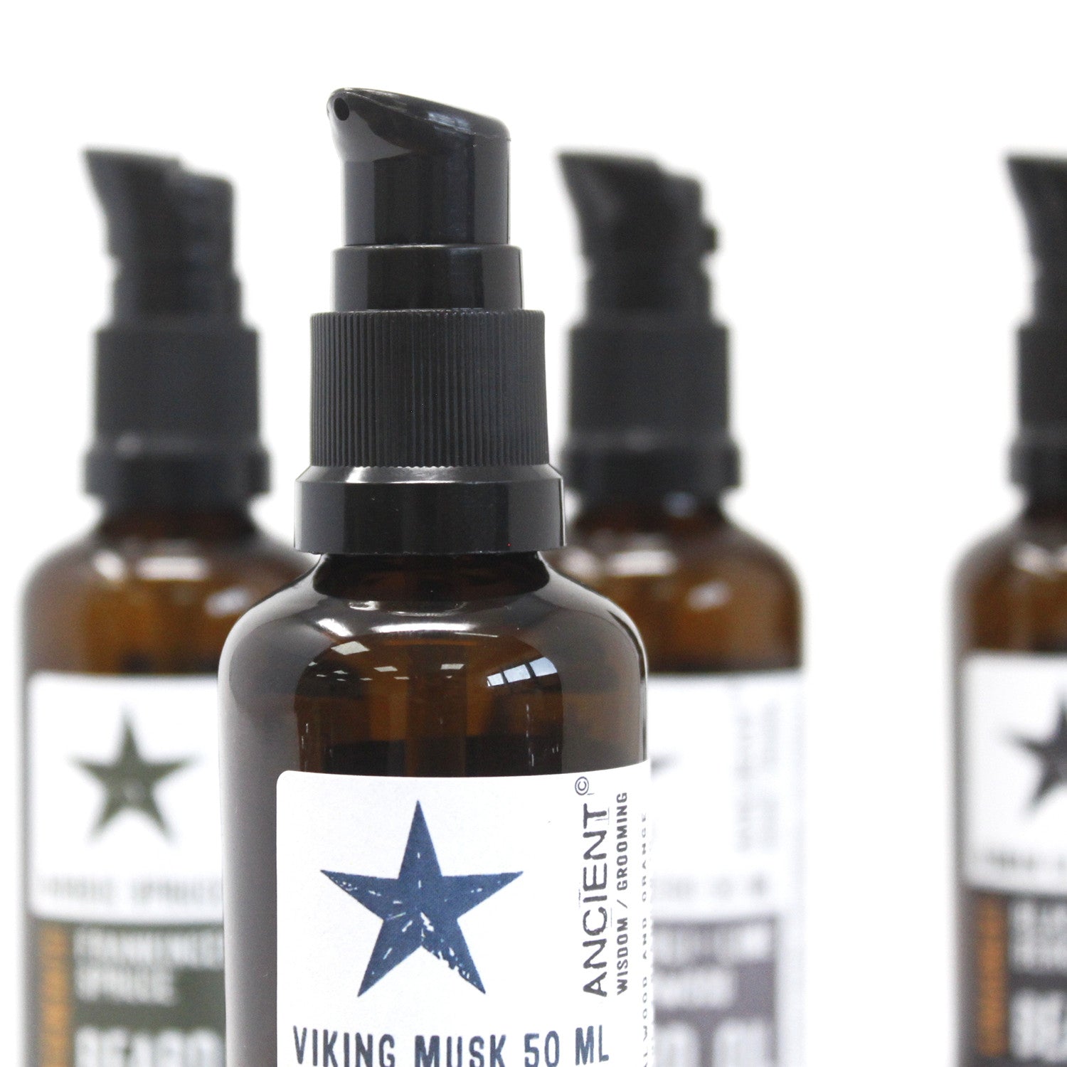 -3-50ml Beard Oil - Viking Musk - Cleanse!-3