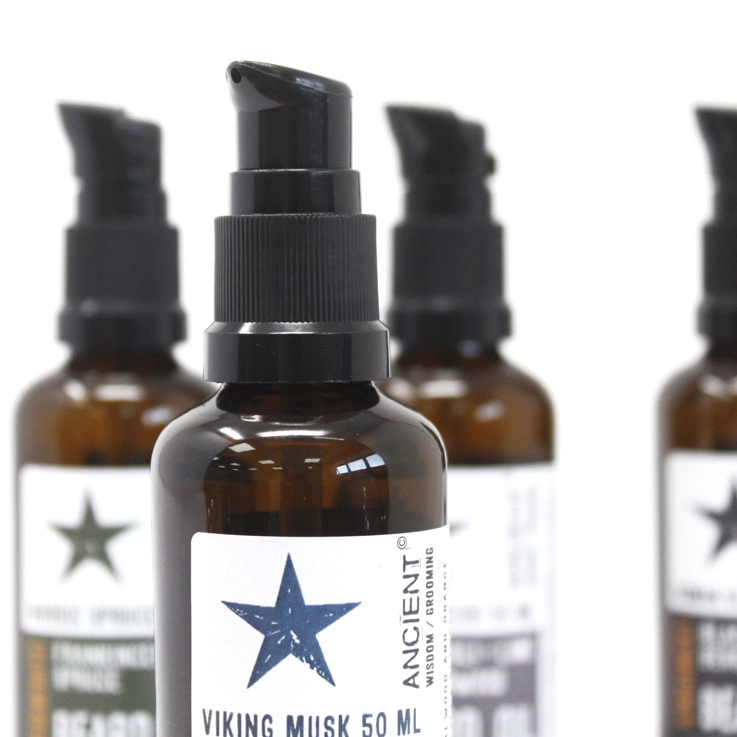 -3-50ml Beard Oil - Spartan Hero - Condition!-3