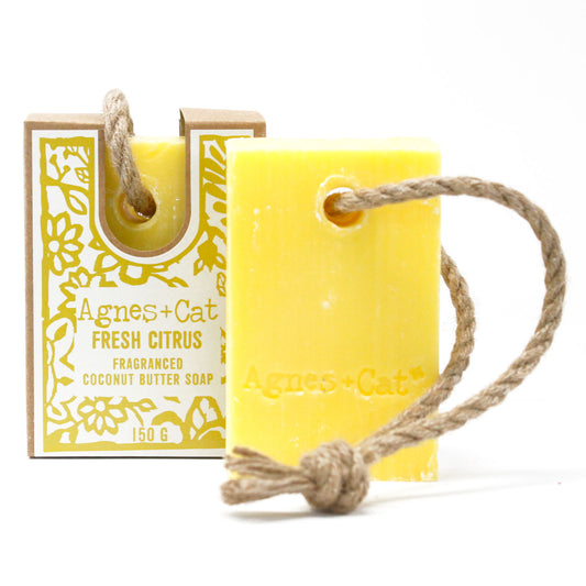 --Soap On A Rope - Fresh Citrus-