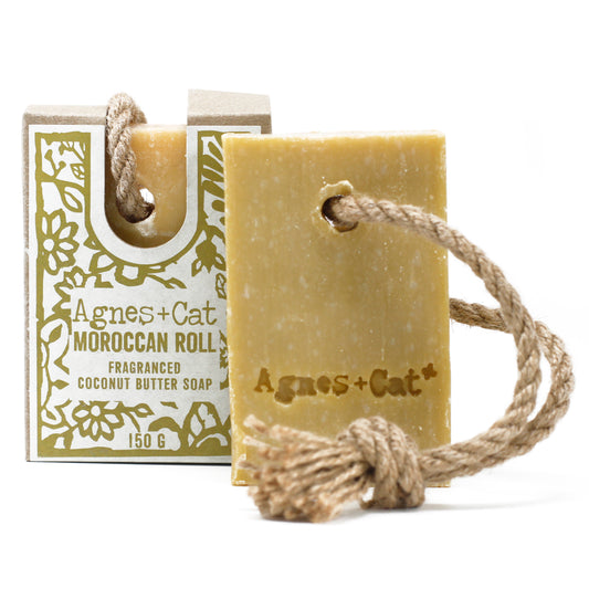 --Soap On A Rope - Moroccan Roll-