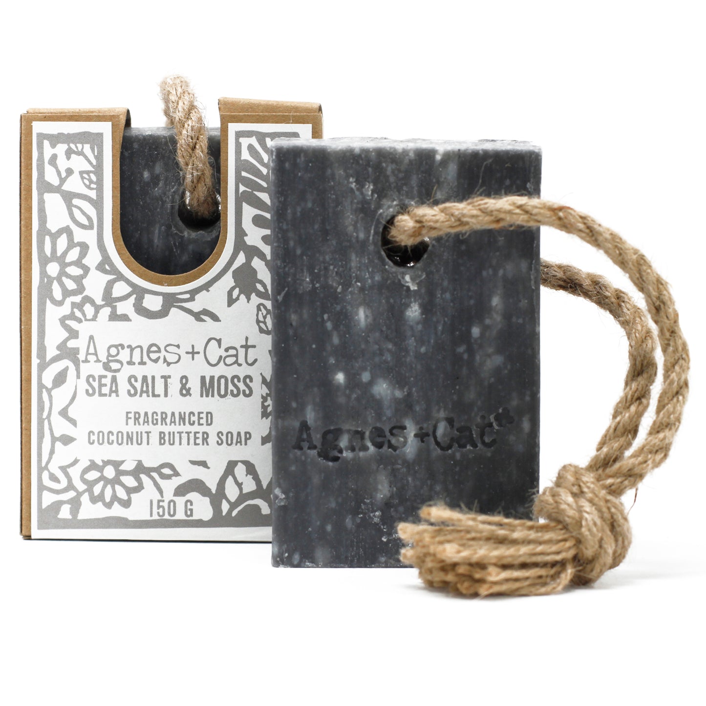 --Soap On A Rope - Sea Salt And Moss-