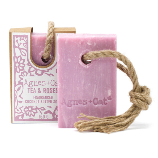 --Soap On A Rope - TEA & ROSES-