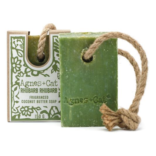 --Soap On A Rope - RHUBARB RHUBARB-